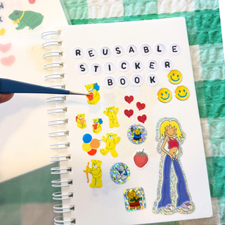 Reusable Sticker Book - A6 or A5-Sticker Storage-Stash World