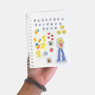 Reusable Sticker Book - A6 or A5-Sticker Storage-Stash World