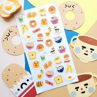 Rise & Yum - Sticker Sheet-Sticker Sheets-Stash World