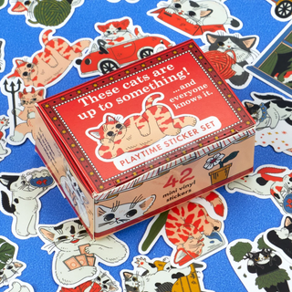 Cats Up to Something - Mini Sticker Set