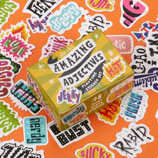 Amazing Adjectives - Mini Sticker Set