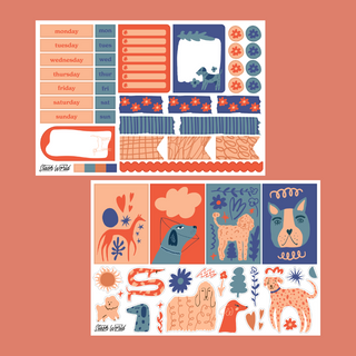 Adorable Doggos - Planner Sticker Kit