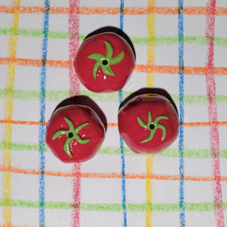 Cherry Tomato - Ceramic Incense Holder