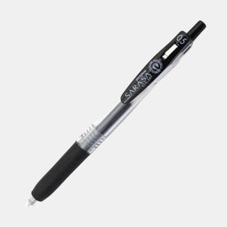 Sarasa 0.5mm Push Clip Gel Pen (Black Ink)-Pens-Stash World