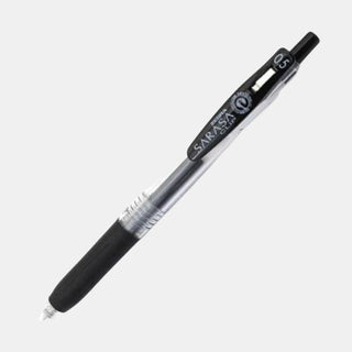 Sarasa 0.5mm Push Clip Gel Pen (Black Ink)-Stash World