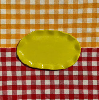 Scallop Oval - Trinket Tray-Desk Accessories-Stash World
