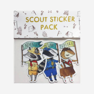Scout - Vinyl Sticker Pack