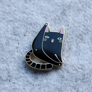 Black Cat - Enamel Pin