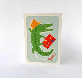 See You Later Alligator - Greeting Card-Greeting Cards-Stash World
