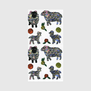Sheep - Prismatic Stickers-Sticker Sheets-Stash World