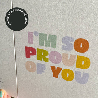 So Proud Of You - Greeting Card-Greeting Cards-Stash World