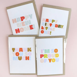 So Proud Of You - Greeting Card-Greeting Cards-Stash World