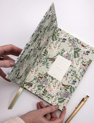Sparrows Linen Bound Lined Journal