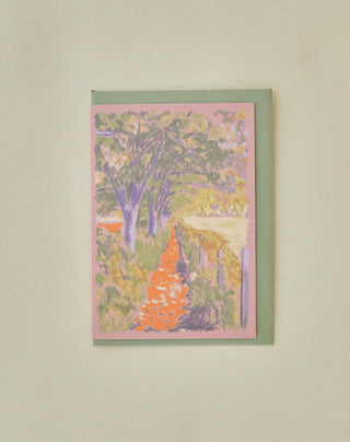 Spring Walk - Greeting Card-Greeting Cards-Stash World