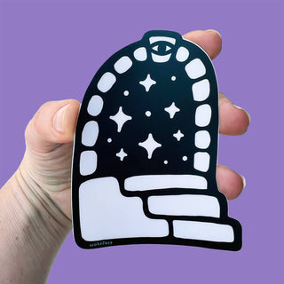 Stairway to Cosmos - Vinyl Sticker-Vinyl Stickers-Stash World