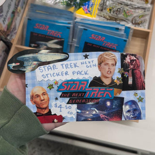 Star Trek: Next Generation - Collectable Sticker Pack-Collectable Stickers-Stash World