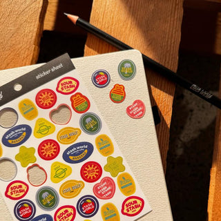 Stash Fruit Stickers - Sticker Sheet-Sticker Sheets-Stash World