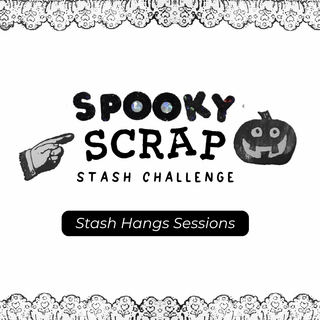 Stash Hangs: October Spooky Scrap Challenge Edition