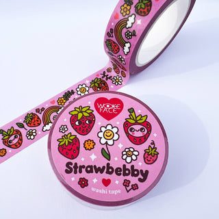 Strawbebby - Washi Tape-Washi Tapes-Stash World