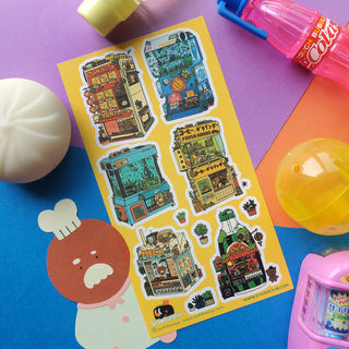 Superb Shops - Sticker Sheet-Sticker Sheets-Stash World