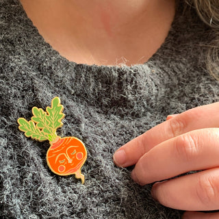 Sweet Radish - Enamel Pin-Enamel Pins-Stash World