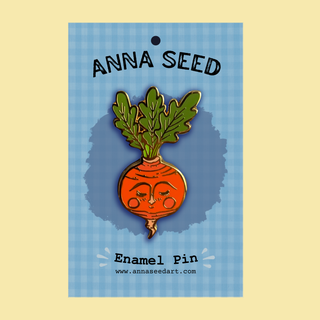 Sweet Radish - Enamel Pin-Enamel Pins-Stash World