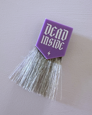 Dead Inside - Acrylic Magnet with Tassels