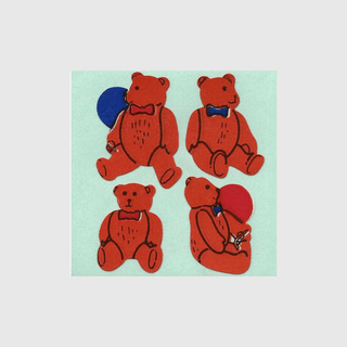 Teddy Bear Sticker Sheets - Off the Roll-Sticker Sheets-Stash World