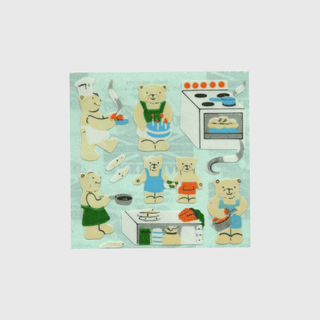 Teddy Bear Sticker Sheets - Off the Roll-Sticker Sheets-Stash World