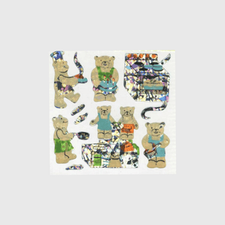 Teddy Bear Sticker Sheets - Off the Roll