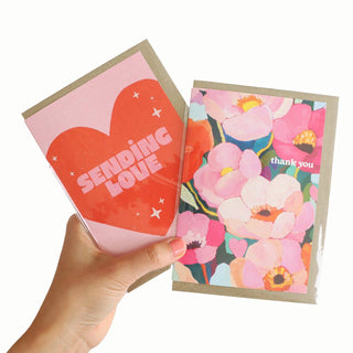 Thank You - Greeting Card-Greeting Cards-Stash World