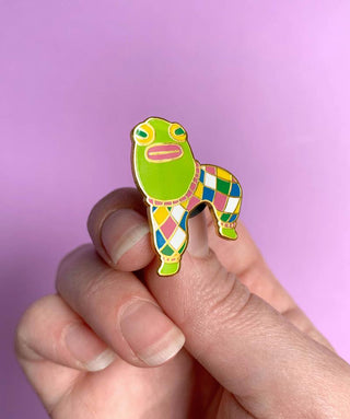 The Finest Pantaloons - Enamel Pin-Enamel Pins-Stash World