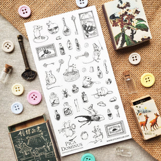 The Mouse Collector - Sticker Sheet-Sticker Sheets-Stash World