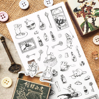 The Mouse Collector - Sticker Sheet-Sticker Sheets-Stash World