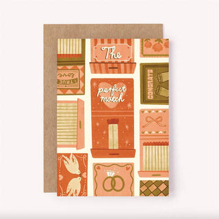 The Perfect Match - Greeting Card-Greeting Cards-Stash World