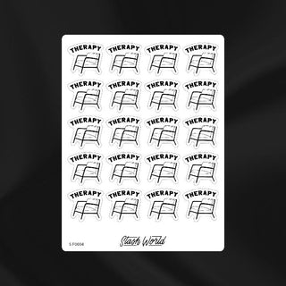 Therapy Sticker Sheet-Stash World