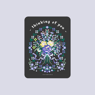 Thinking of You - Vinyl Sticker-Vinyl Stickers-Stash World