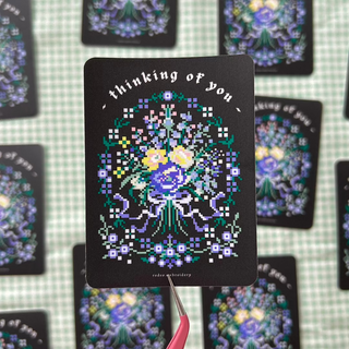 Thinking of You - Vinyl Sticker-Vinyl Stickers-Stash World