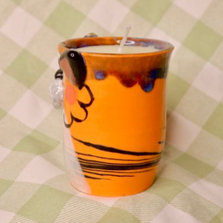 Tiger Head Candle - Ceramic Candle-Desk Accessories-Stash World