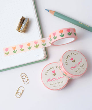 Tulip - Washi Tape-Washi Tapes-Stash World