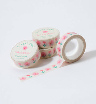 Tulip and Daisies - Washi Tape-Washi Tapes-Stash World