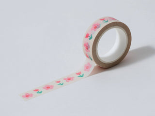 Tulip and Daisies - Washi Tape-Washi Tapes-Stash World