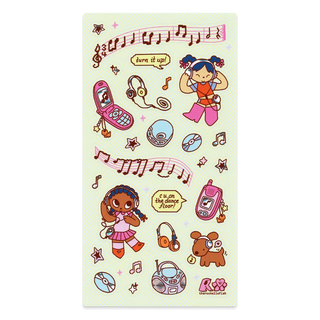 Turn It Up - Sticker Sheet (Prismatic)