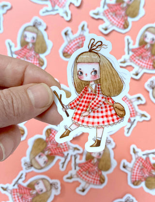 Twiggy - Vinyl Sticker-Vinyl Stickers-Stash World