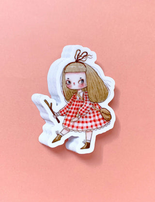 Twiggy - Vinyl Sticker-Vinyl Stickers-Stash World