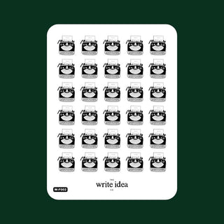 Typewriter Sticker Sheet-Stash World
