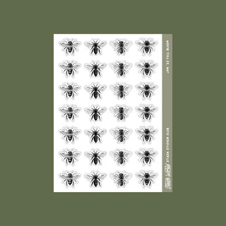 Vintage Bees Sticker Sheet - Stash Sticker Club-Stash World
