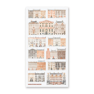 Vintage City Tour - Sticker Sheet-Sticker Sheets-Stash World