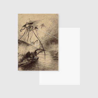 War of the Worlds - Postcard-Postcards & Journal Cards-Stash World