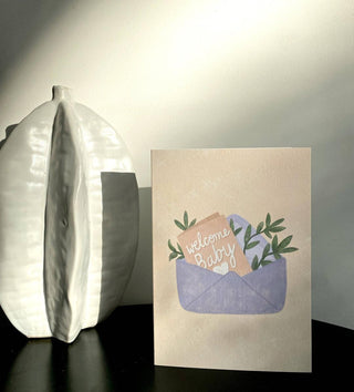 Welcome Baby - Greeting Card-Greeting Cards-Stash World